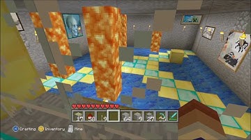 Minecraft Xbox 360: Lava security system tutorial