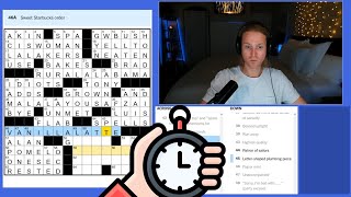 Lost in La La Land While Speedrunning a Crossword