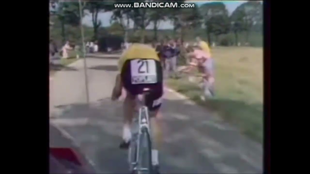 Tour de France 1977 - Etape 20 - Bernard Thevenet gagne le chrono de Dijon