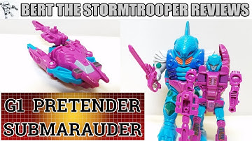 Transformers Generation 1 Pretender SUBMARAUDER Review! Bert the Stormtrooper Reviews!