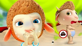 Why Does It Stink So Much? Cartoon For Children + Kids Songs | Dolly And Friends 3D