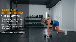 Quadruped off Knees Renegade Row