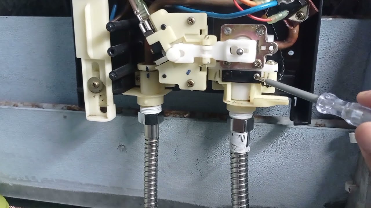 Cara cari punca water heater tak panas apabila on - YouTube