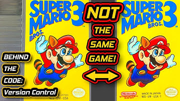 The Secret Update of Super Mario Bros. 3 - Behind the Code: Version Control