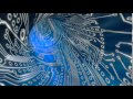 Abstract Light Blue Video Animation Circuit Board Website Design