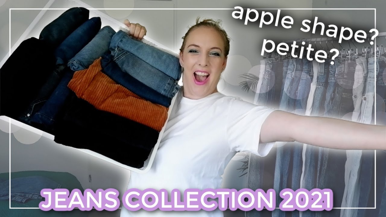 JEANS COLLECTION 2021 // Best jeans styles for apple shape & petite: reviews + tips & tricks