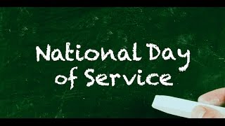2016 National Day of Service - Celebrating 164 Years