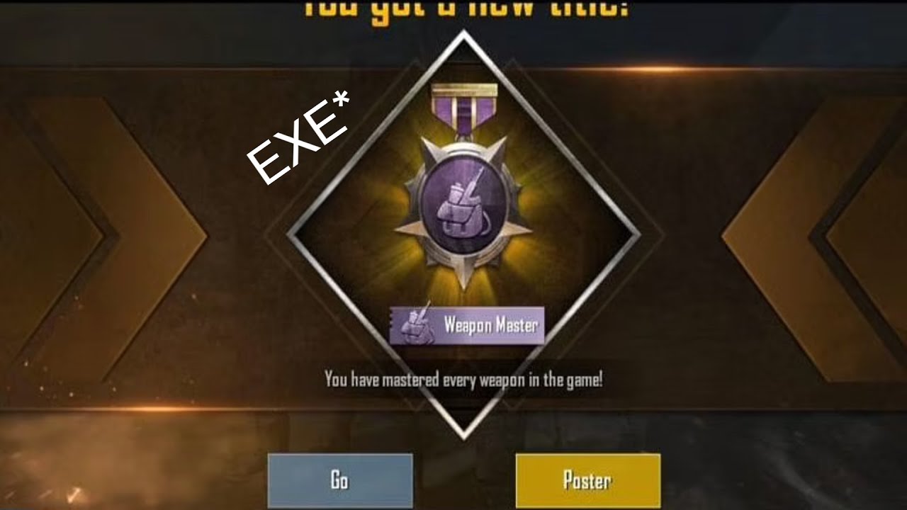 Weapon Master .exe || PubgMobile || .exe video