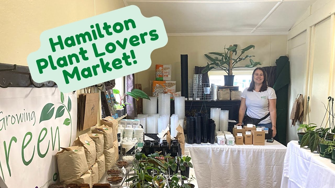 Hamilton Plant Lovers Market ! 🌱 Preparation & Market Day! YouTube