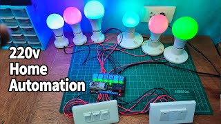 Home Automation ESP32 diy 220vac