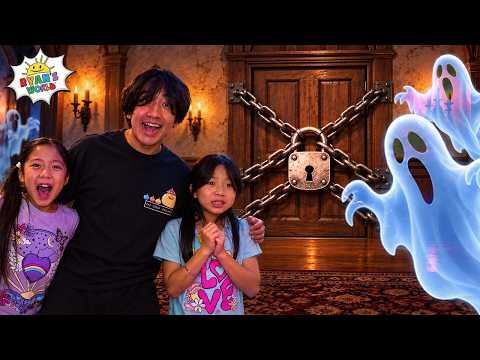 Ryan and Family ESCAPE ROOM CHALLENGE!!