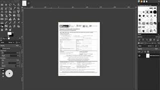 Preparing eForm Image