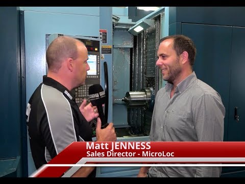 MicroLoc Matsuura H Plus 300 PC5 4 axis horizontal CNC machine