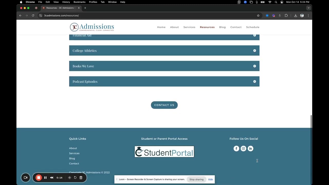 Student Portal Badge added to your website drives students success