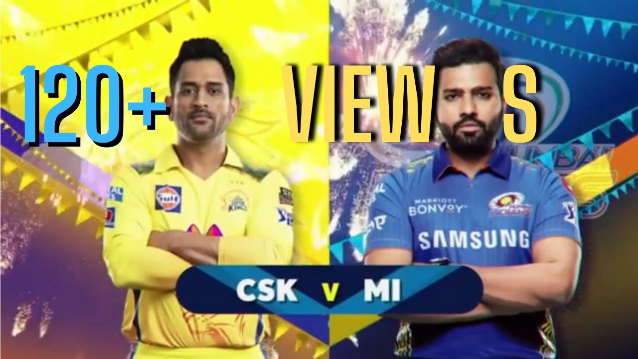 VIVOIPL 2021 Returns It's CSK v MI time! 