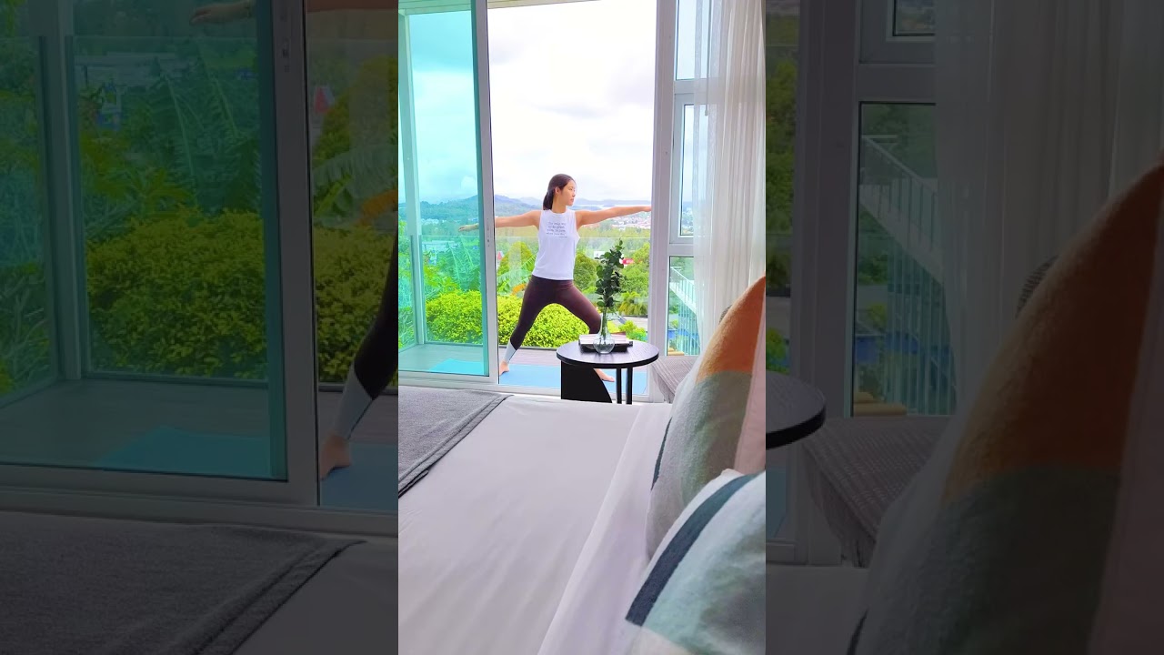 In-Room Yoga 😌🧡 