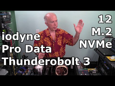 iodyne Pro Data Thunderbolt 3 M.2 NVMe Storage