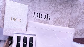 Unboxing Free Birthday Gift from Dior Beauty #diorbeautylovers #asmr #diorunboxing #