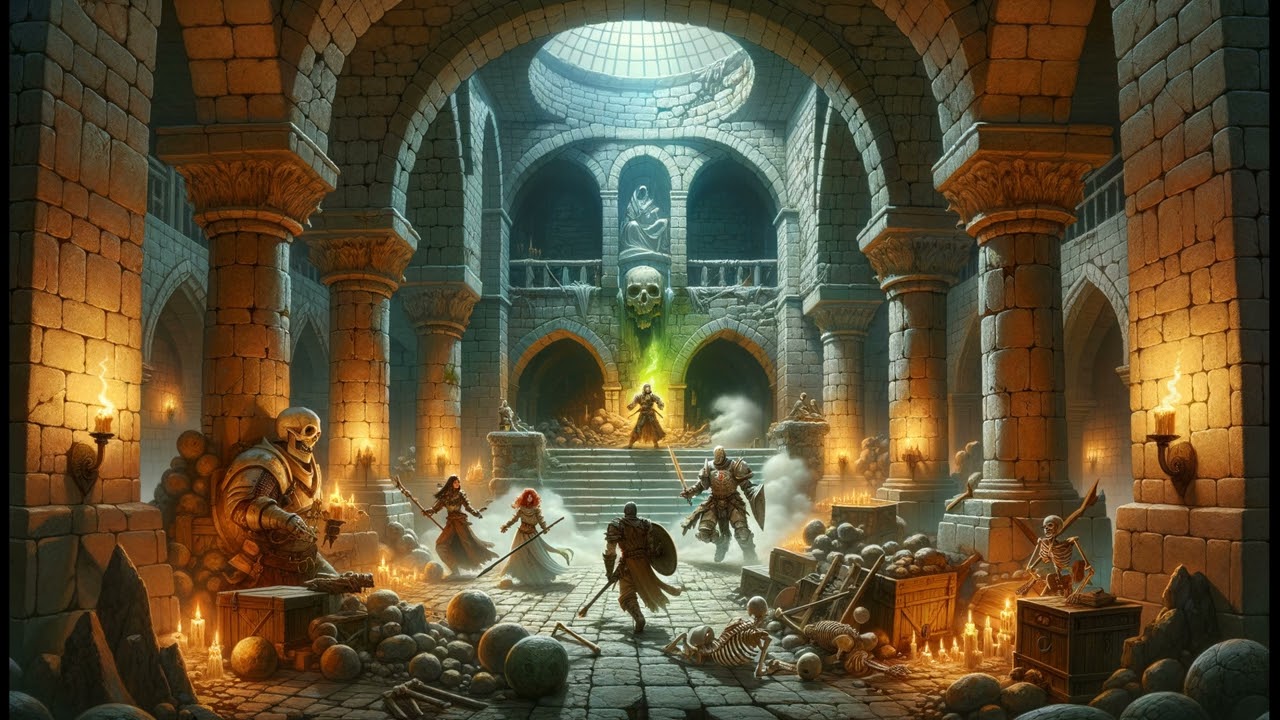 Medieval Calm Focus & Relaxation Music - Fighting death army