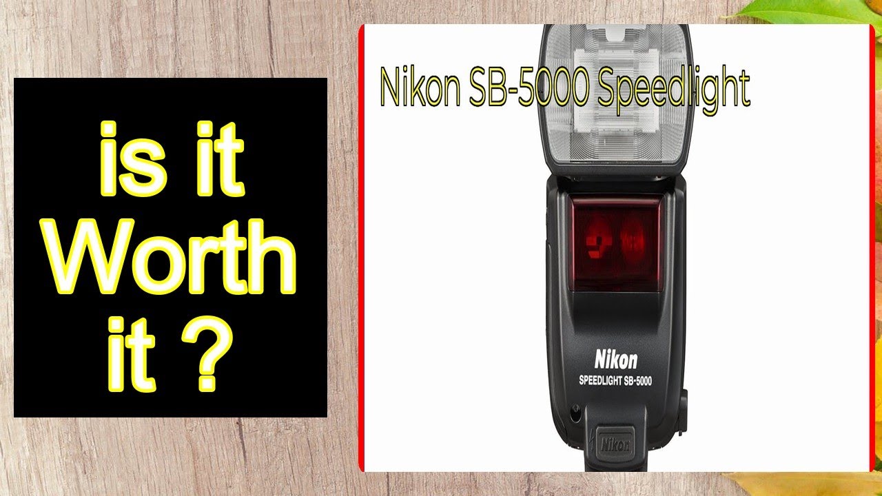 Nikon SB-5000 Speedlight Features - Important Information