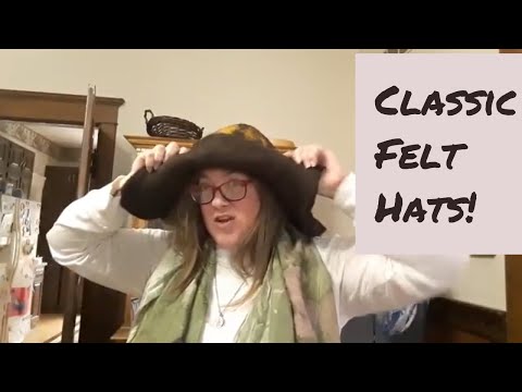 How to Make a Classic Felt Hat