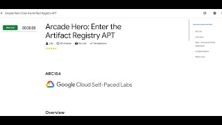 Arcade Hero: Enter the Artifact Registry APT  | Lab Solution | ARC154