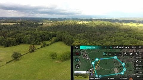 Hubsan Zino waypoint mode flight