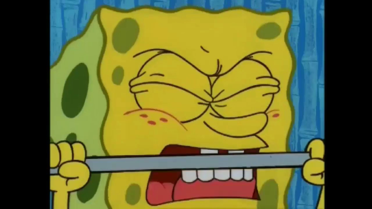 Bob levantando pesas YouTube