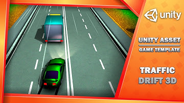 Traffic Drift 3D Unity Template – Build a Drift Racing Game Fast (Gameplay Preview)