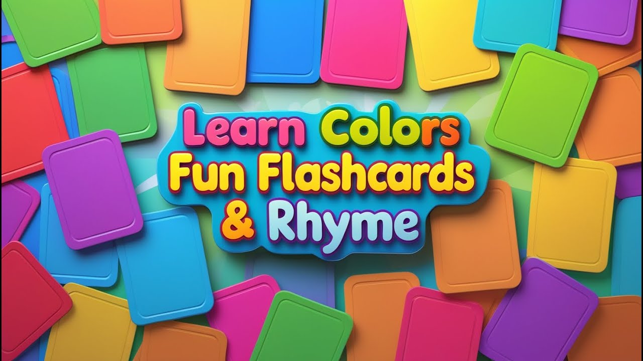 Learn Colors with Fun Flashcards & Rhyme | Color Song for Kids ...