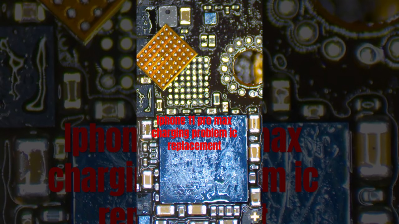 Iphone 11 pro max charging problem ic replacement 