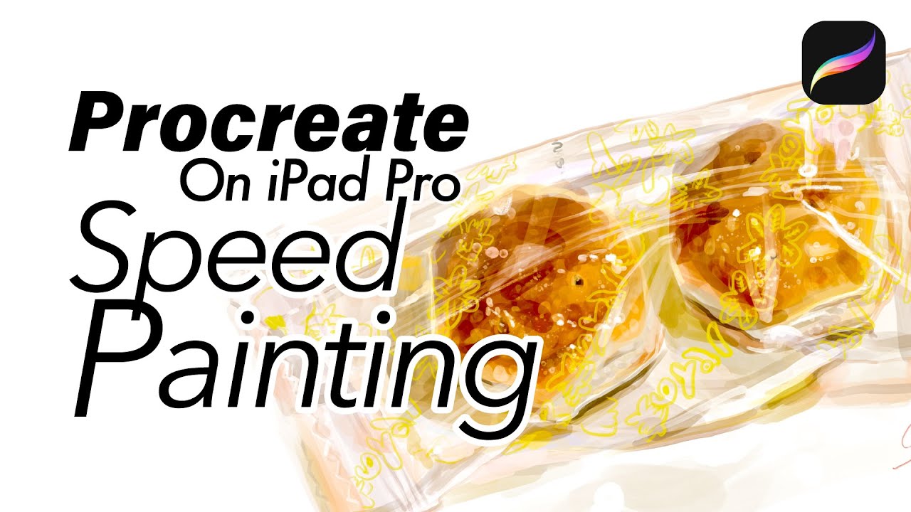 【パイの実】描いてみたメイキング Speed Painting Procreate for iPad Pro - YouTube