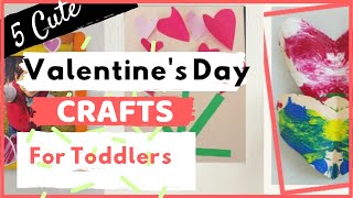 Valentine's Day Crafts for Preschoolers |Easy Peasy Valentine Crafts #diy, #crafts