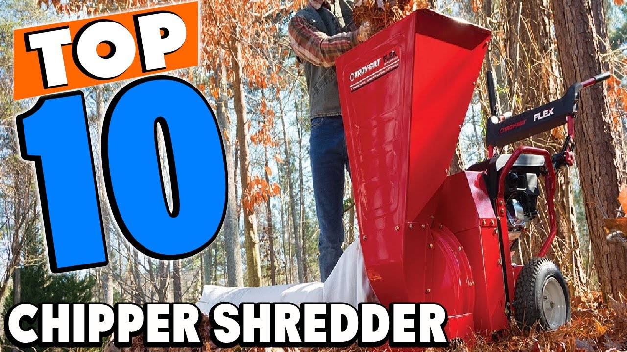 Top 10 Best chipper shredders Review In 2023 - YouTube