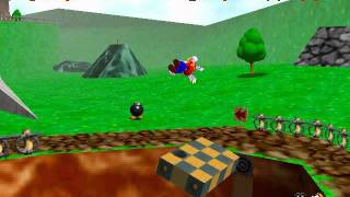 Super mario 64-Practice of the BLJ (TAS)