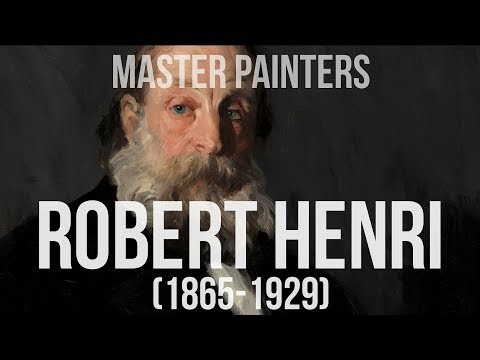 ロバート・ヘンライ（1865-1929）絵画のコレクション4Kサイレントスライドショー