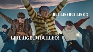 Ateez ANSWER but everytime they say BULLEO BULLEO they speed up