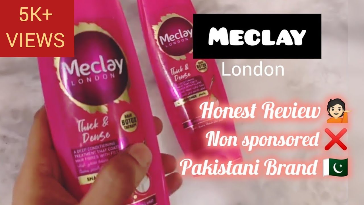 Meclay London shampoo and conditioner review non sponsored #trending #youtubevideo