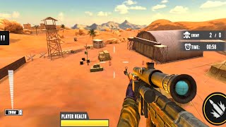 Counter terrorist Special Ops Sniper 3D - Android GamePlay FHD - FpS Shooting Game. screenshot 5
