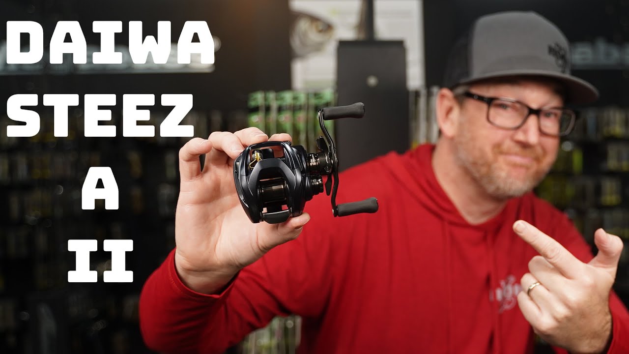 A First Hands On Look At The New Daiwa Steez A II Reel! 