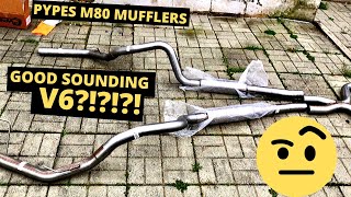 Pypes Mid-Muffler True Dual Cat-Back Exhaust (Unboxing, Installation, and SOUND CLIPS!!)