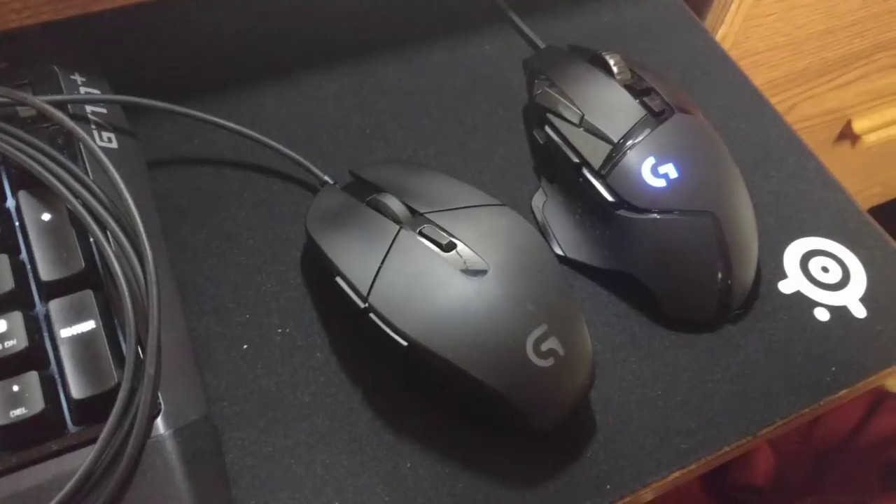 Logitech G302 G402 G502 And Mx518 Comparison And Review Youtube