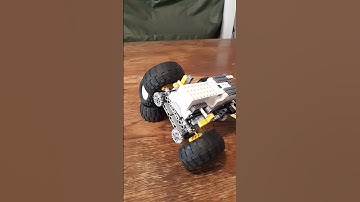 Lego Technic Skid Steer Rock Crawler Chassis Prototype