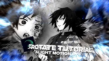 Smooth Rotation Tutorial (Alight Motion 4.0.3) Using Null objects