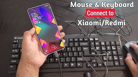How to Connect Keyboard & Mouse in Redmi/Xiaomi Phone | keyboard/Mouse advance setting in redmi
