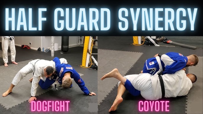 Secret to Coyote Half Guard from Half Guard Using Your Shoulder, NOT Elbow  - Mica Galvao : r/bjj