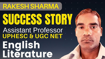 English Literature Selected Candidate as an Assistant Professor English | UPHESC & UGC NET