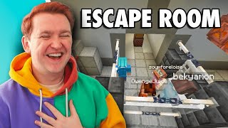 NEW MINECRAFT ESCAPE ROOM! W/Bekyamon, soupforeloise & OwengeJuice