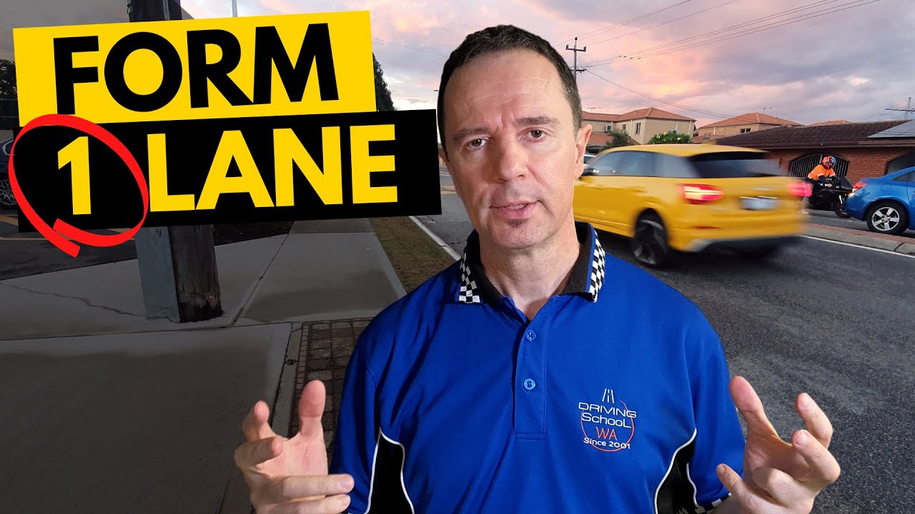 How to Form 1 Lane in Driving Test? (3 Examples) YouTube