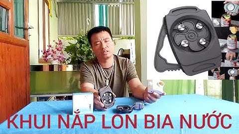 BỘ DỤNG CỤ THÁO KHUI MỞ NẮP LON BIA NƯỚC NGỌT RA QUÁ THUẬN TIỆN CHO MỌI NHÀ 